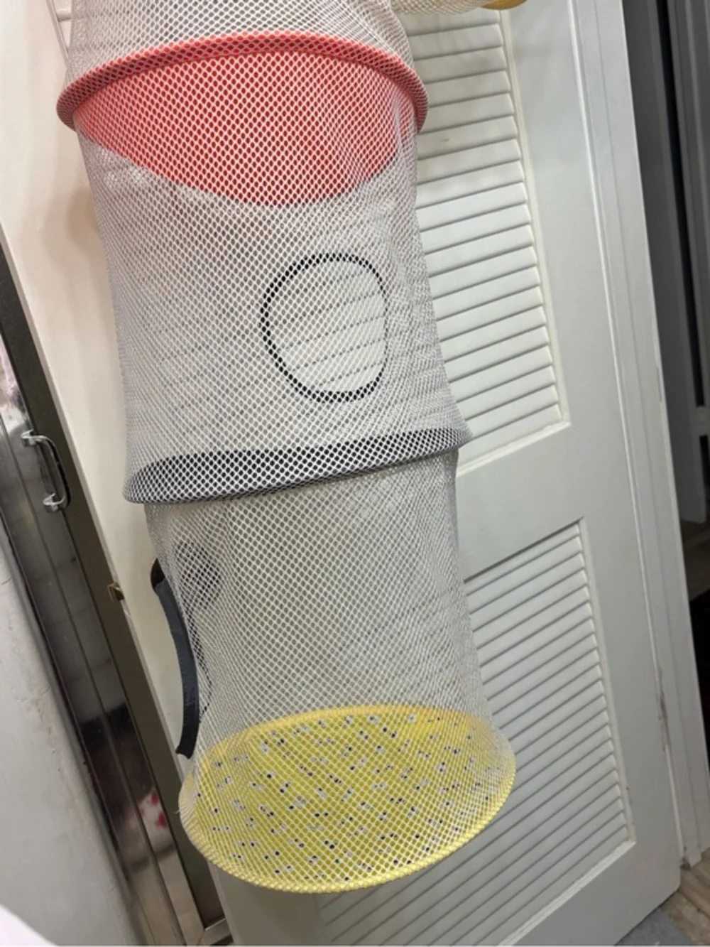 IKEA PS FANGST - Childrens Mesh Hanging  Storage Organizer 6 Tier